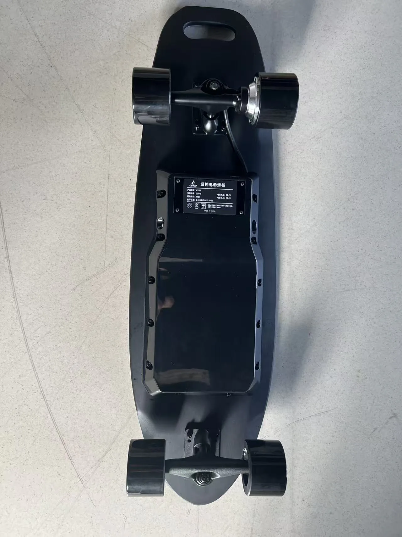 CX06 underside structure and battery housing